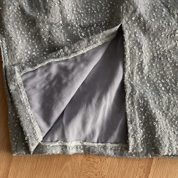 Vintage silver sparkle cocktail dress - Picture 12 of 12